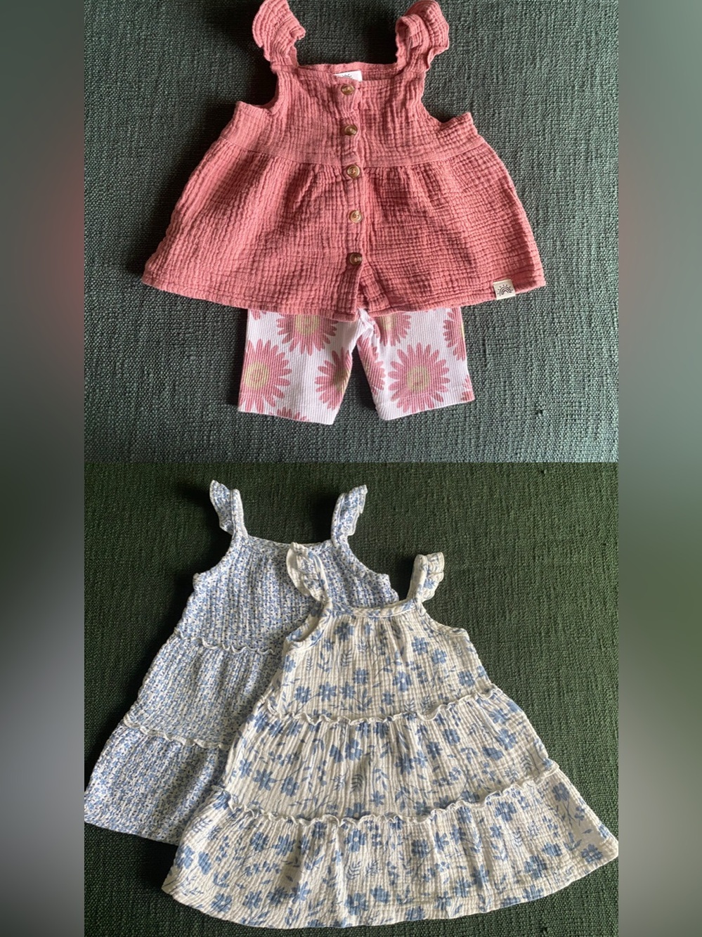 Organic cotton 3T Toddler Clothes (4pieces)